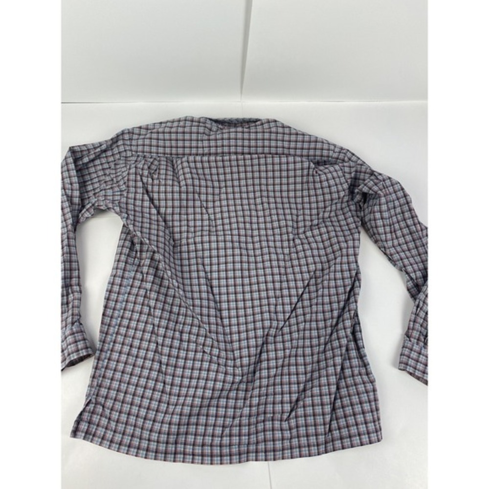 VTG 90s Tommy Hilfiger Plaid Shirt‎ Button Down Medium M Long Sleeve pocket - Picture 7 of 7